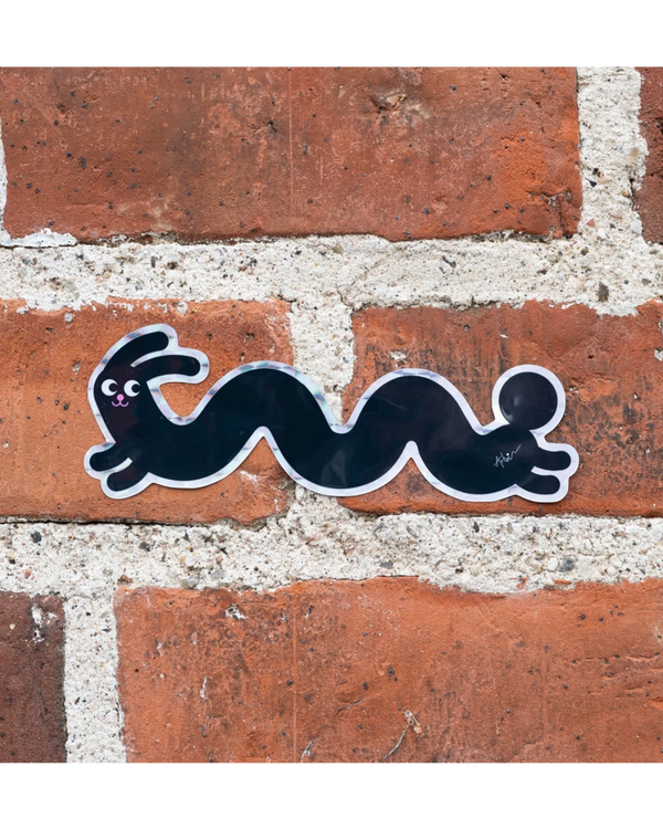 Studio Arhoj Sticker Charcoal Bunny