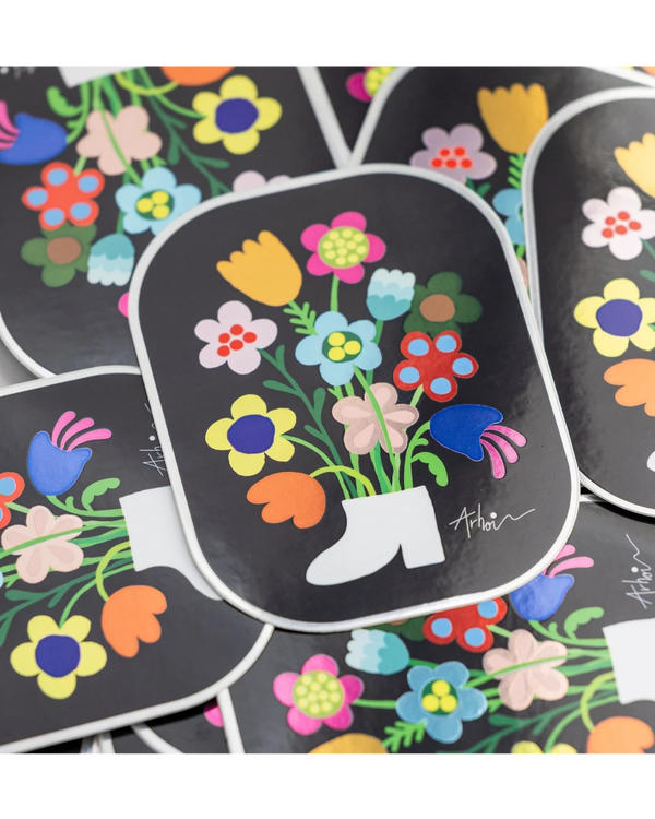 Studio Arhoj Sticker Boot Vase