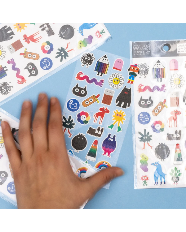Studio Arhoj - Stickie Story Chara Sheet