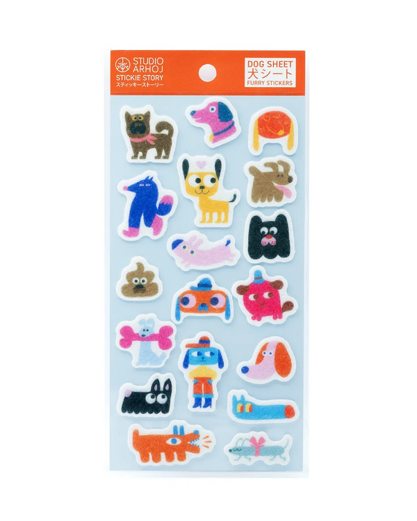 Studio Arhoj - Stickie Story Dog Sheet