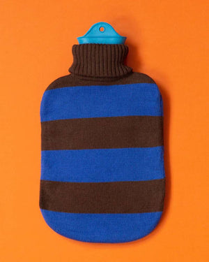 Suite702 Wärmflasche Cobalt Blue Dark Brown