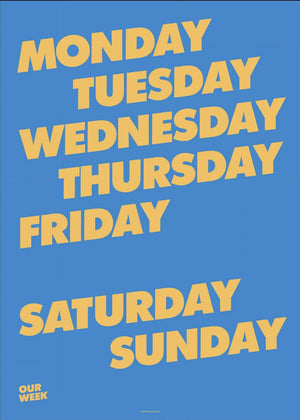 The Week Poster (50x70cm)