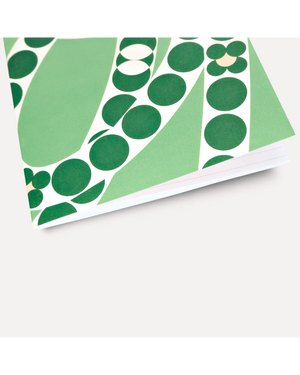 Damson Slimline A5 Notebook - Dot Grid