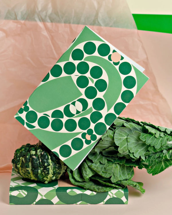 Damson Slimline A5 Notebook - Dot Grid