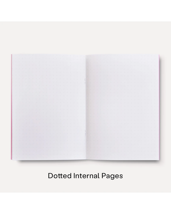 Fete Slimline A5 Notebook - Dot Grid