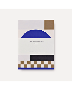 Ginger Slimline A5 Notebook - Dot Grid