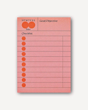 Hinoki Habit Checklist Sticky Notes