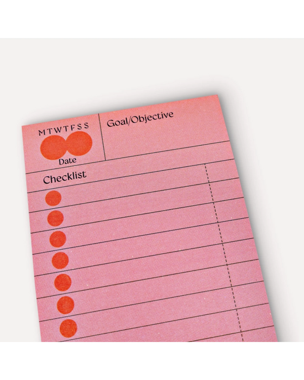 Hinoki Habit Checklist Sticky Notes