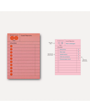 Hinoki Habit Checklist Sticky Notes
