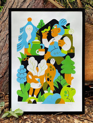 Hedof Siebdruck 50x70cm