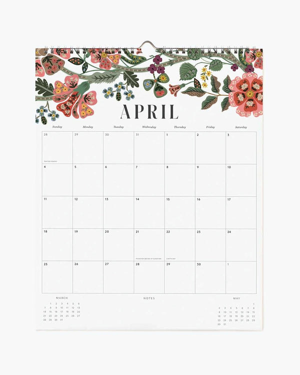 Rifle Paper - Appointment 2027 Wandkalender