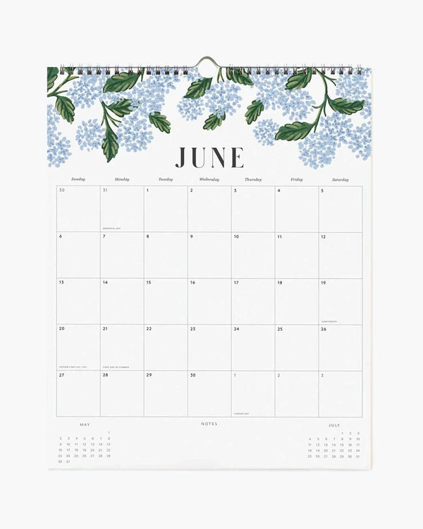 Rifle Paper - Appointment 2027 Wandkalender