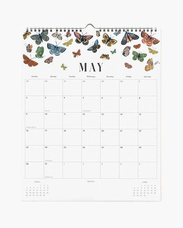 Rifle Paper - Appointment 2027 Wandkalender