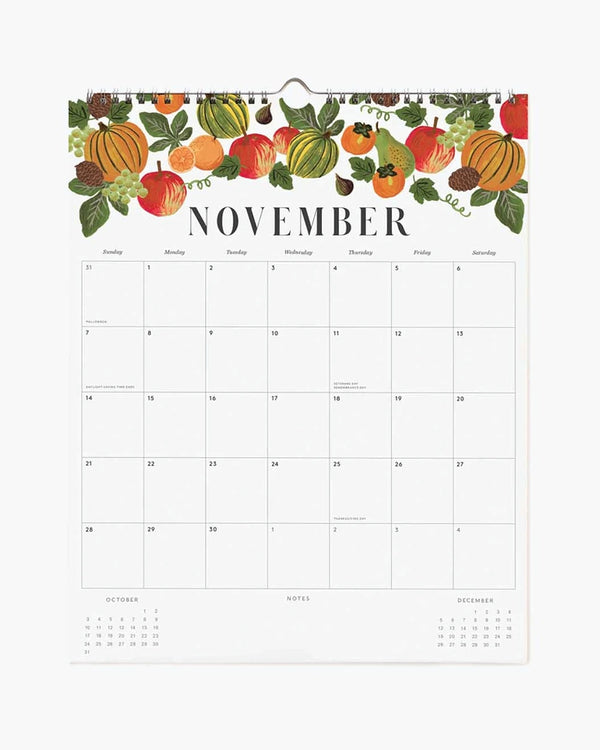 Rifle Paper - Appointment 2027 Wandkalender