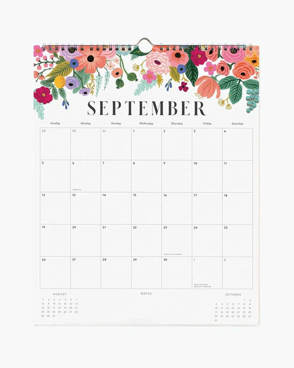 Rifle Paper - Appointment 2027 Wandkalender