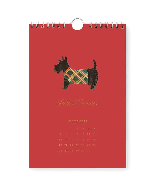 Rifle Paper - Dog Of The Month 2027 Wandkalender