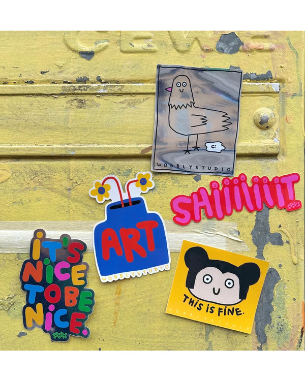 Fuckin Fuck Holo Sticker