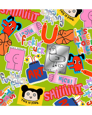 Fuckin Fuck Holo Sticker