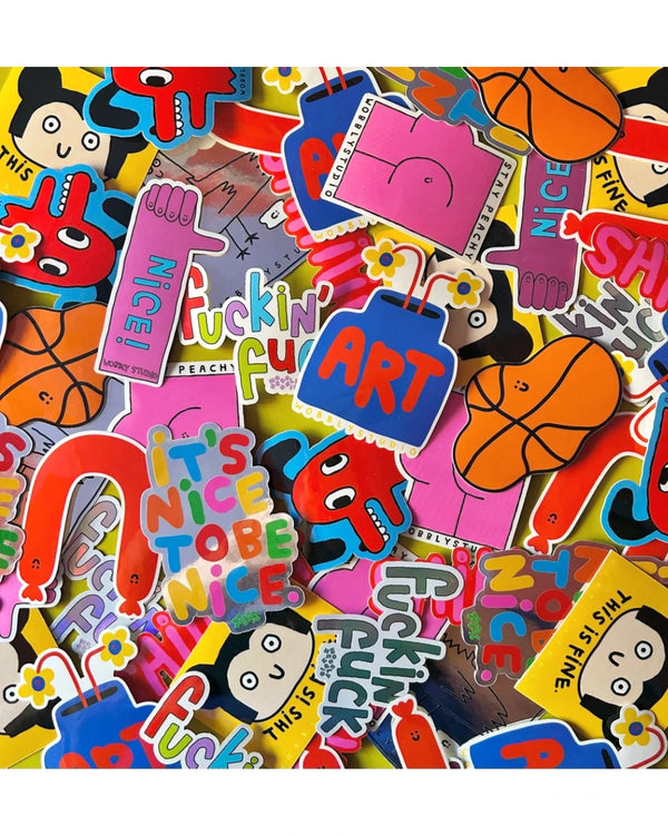 Shiiiiiiiiiit Mirror Sticker