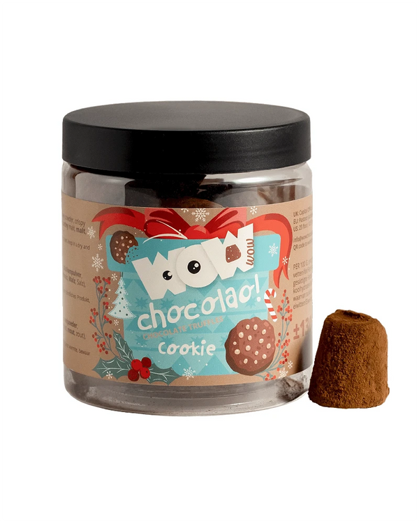 WOW Chocolao! Cookie Chocolate Truffles - Christmas Edition - 130g