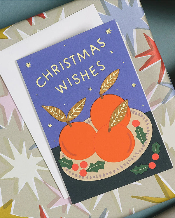 Christmas Wishes Klappkarte
