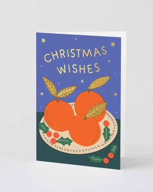 Christmas Wishes Klappkarte