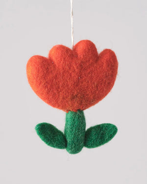 Wrap - Flower Filzanhänger
