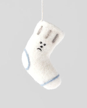 Socke Filzanhänger