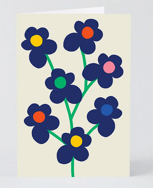 Flower Bouquet Klappkarte