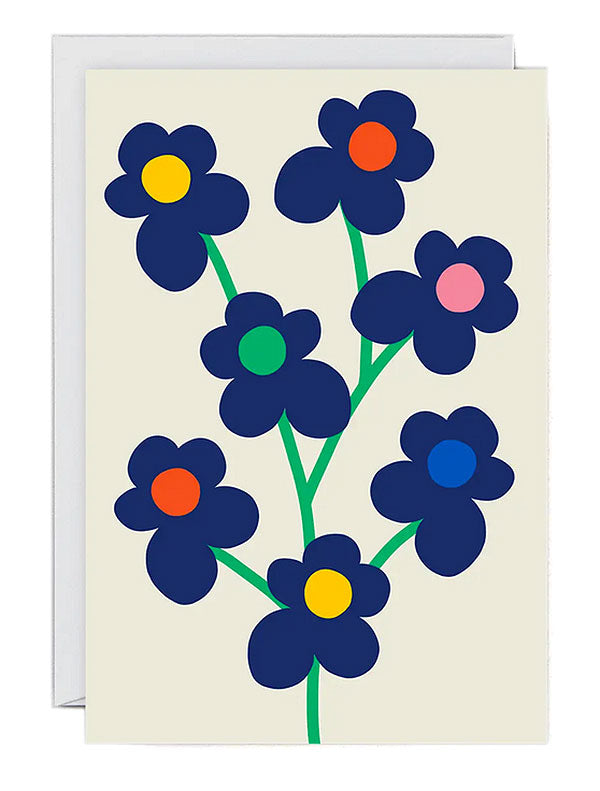 Flower Bouquet Klappkarte