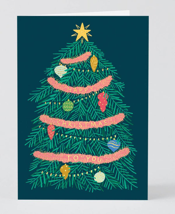 Happy Christmas To You Klappkarte