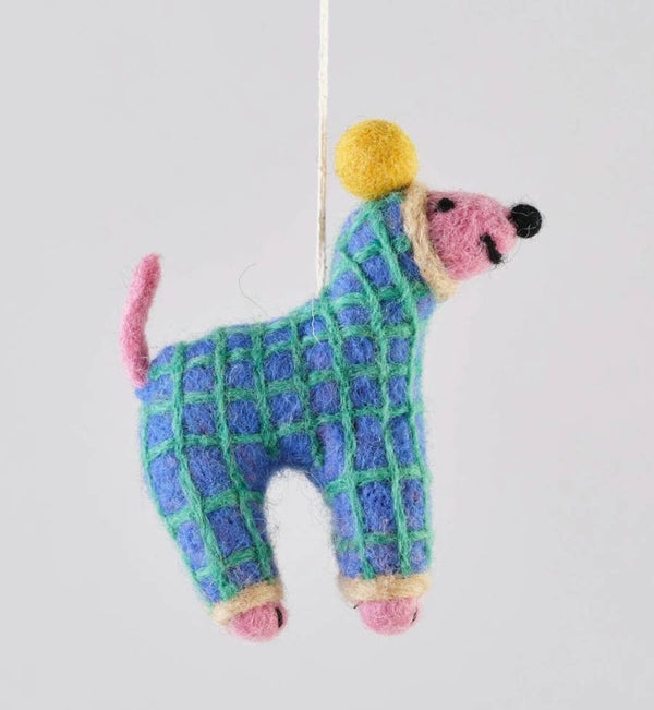 Jayla Filzanhänger Blue