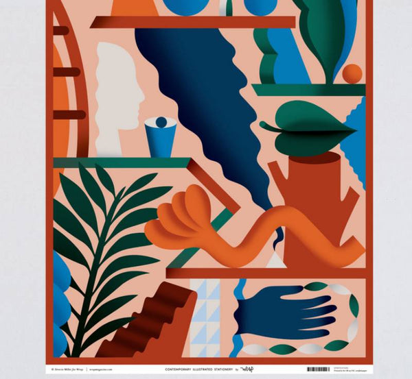 Plants & Objects Geschenkpapier
