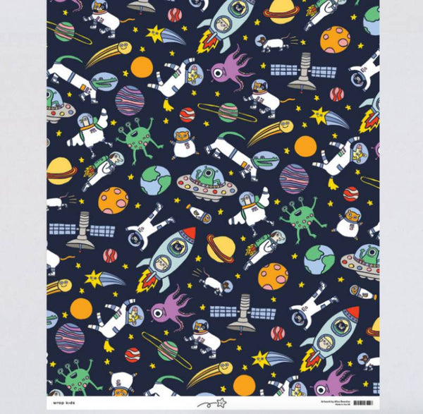 Space Geschenkpapier