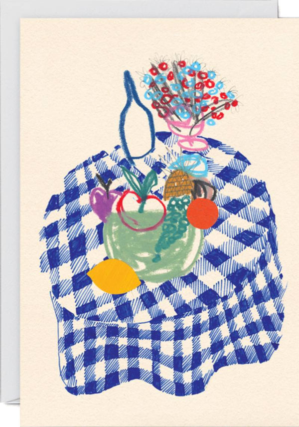 Table Art Klappkarte