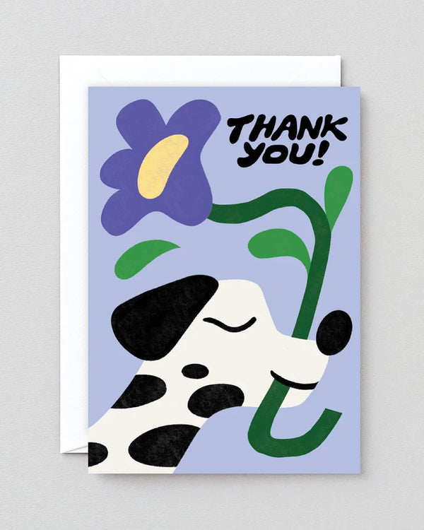 Wrap - Thank You Dog Klappkarte