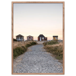 Strandhuse Poster (50 x 70cm)