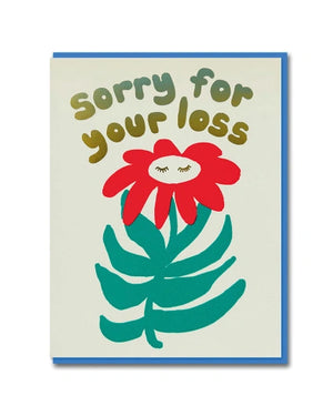 1973 - Joyful Sorry For Your Loss Klappkarte