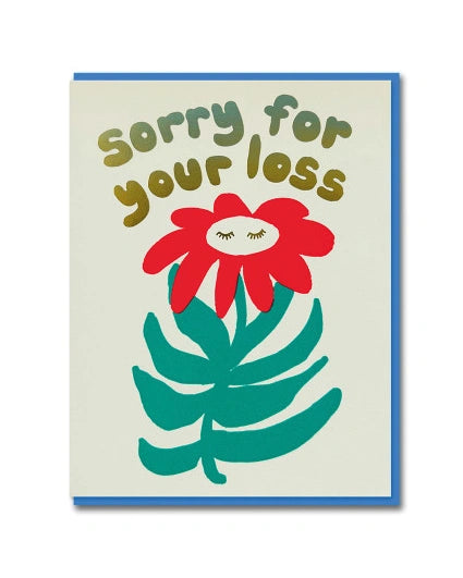 1973 - Joyful Sorry For Your Loss Klappkarte