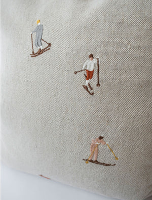 Fine Little Day - Kissen Skiers (ca. 48 x 48cm)