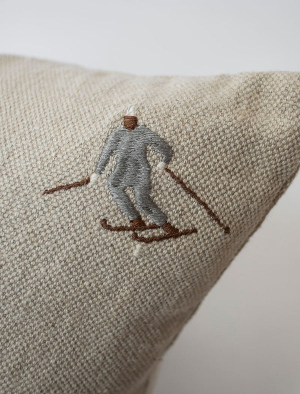 Fine Little Day - Kissen Skiers (ca. 48 x 48cm)