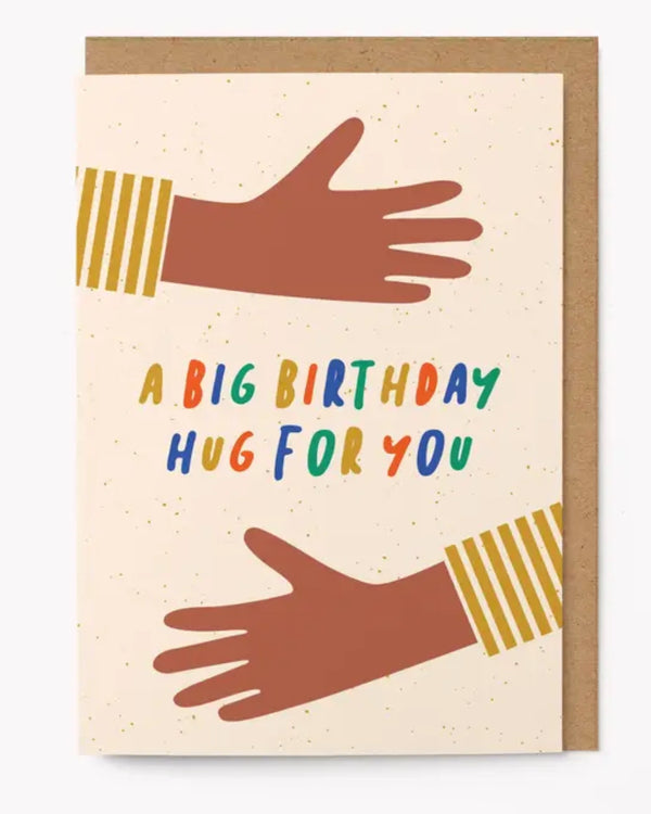 Graphic Factory - A Big Birthday Hug Klappkarte