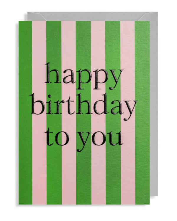 Lagom Design - Parasol Happy Birthday To You Klappkarte