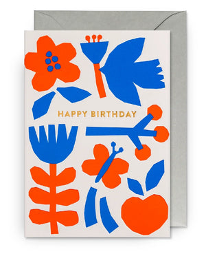 Lagom Design - Myriam Van Neste Happy Birthday Klappkarte