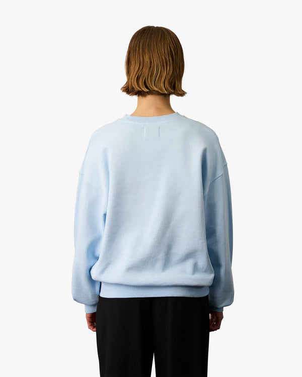 Organic Oversized Sweatshirt Pine Green
