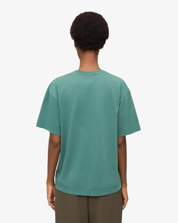 Organic Oversized T-Shirt Pine Green