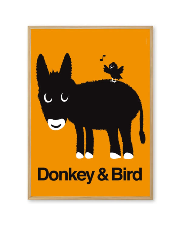 Human Empire - Donkey & Bird Poster (Din A3)