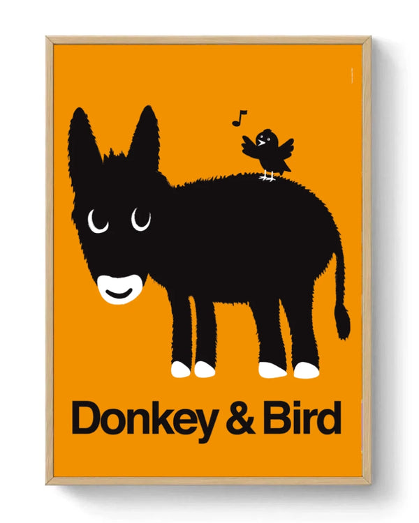 Human Empire - Donkey & Bird Poster (70x100cm)