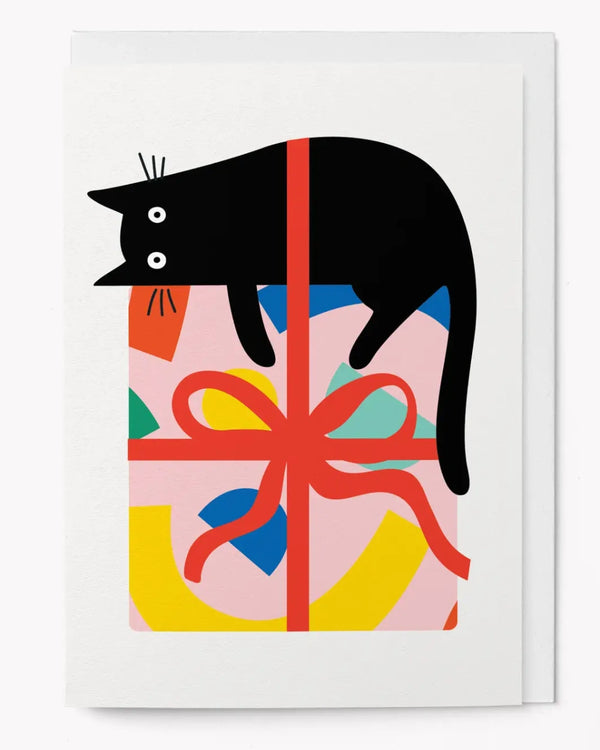 Graphic Factory - Gift Cat Klappkarte