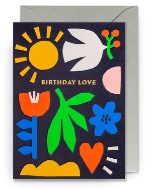 Lagom Design - Myriam Van Neste Birthday Love Klappkarte